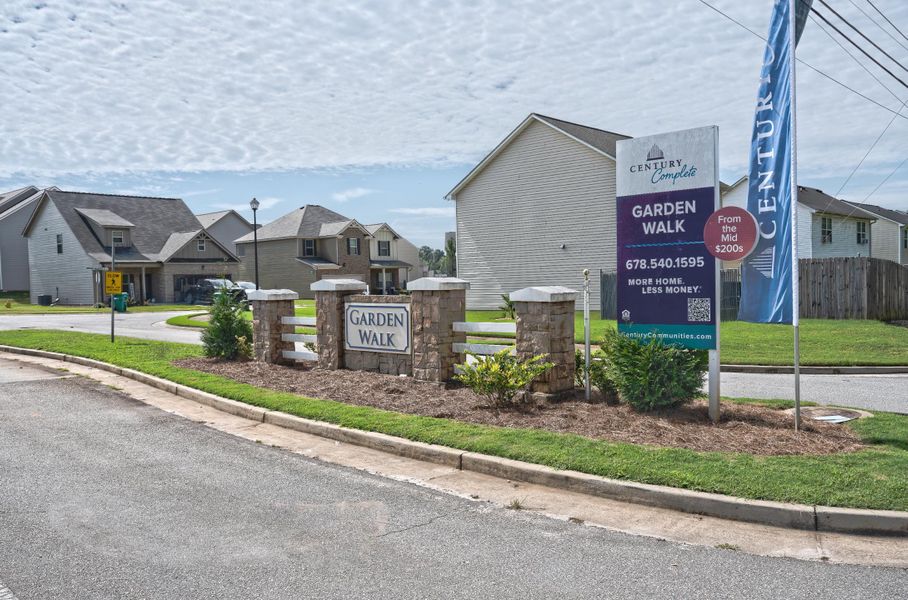A sign on the side of a road. A sign on the side of a road.
