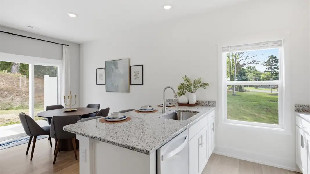 Furnished interior in a model home at Oak Vista in Knoxville (Image 8).