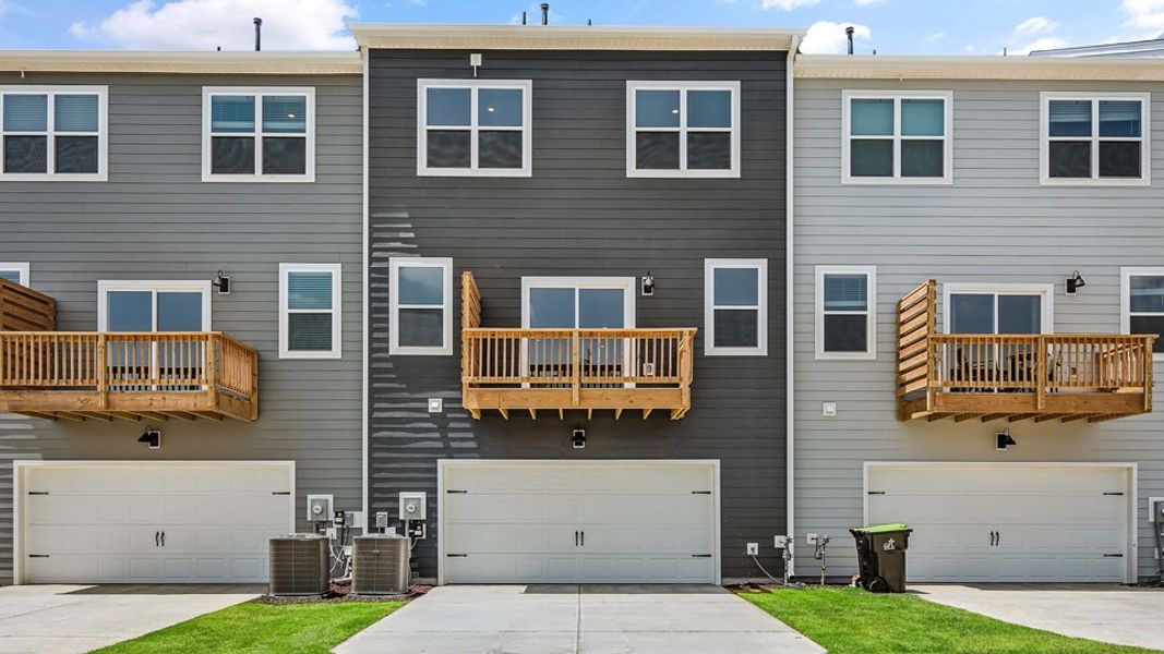 Front exterior of a home in the The Townes Park community, located in Apex, NC (Image 12). Front exterior of a home in the The Townes Park community, located in Apex, NC (Image 12).