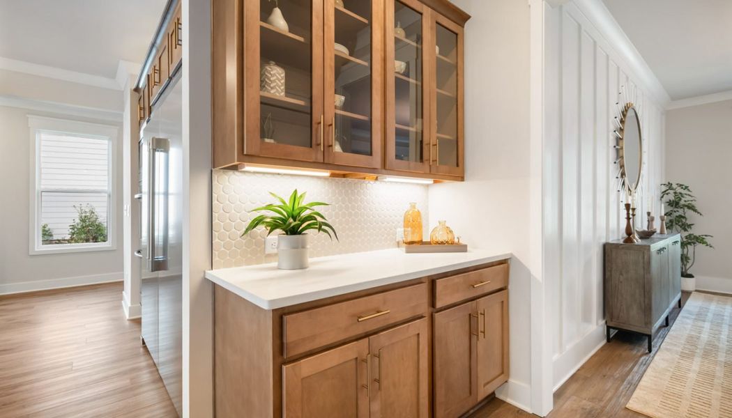 Furnished interior in a model home at Ponderosa Farms Manor in Gainesville (Image 26). Furnished interior in a model home at Ponderosa Farms Manor in Gainesville (Image 26).