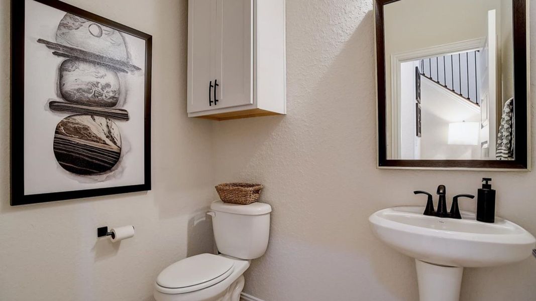 Furnished interior in a model home at Casinas at Gruene in New Braunfels (Image 12). Furnished interior in a model home at Casinas at Gruene in New Braunfels (Image 12).