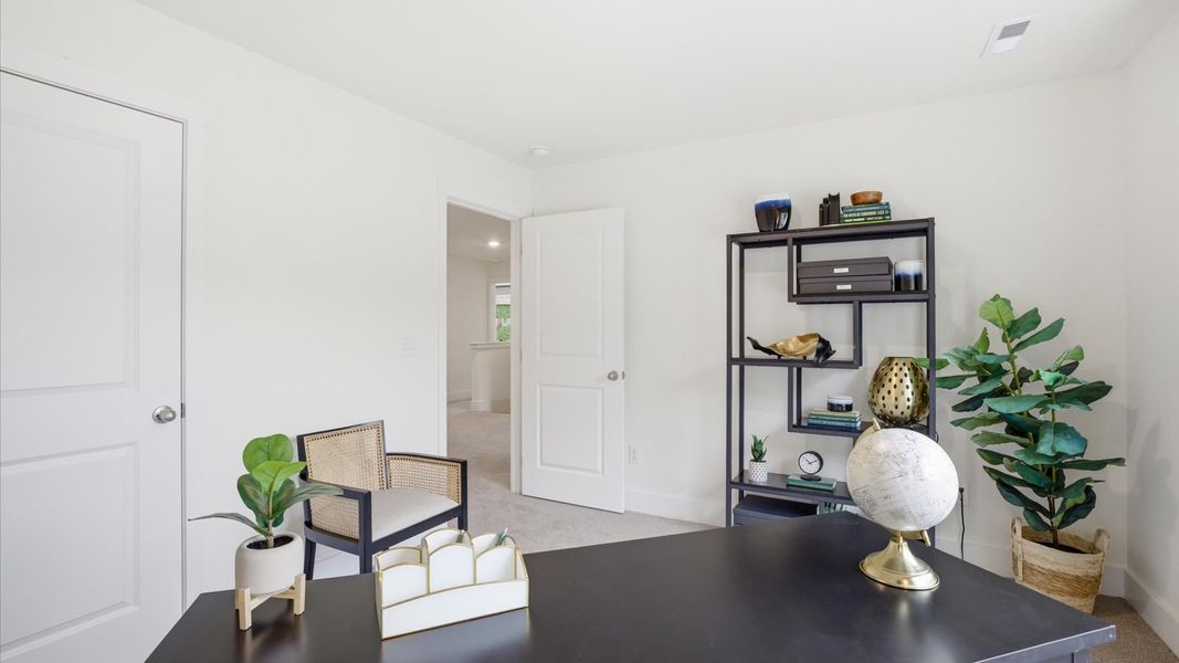 Furnished interior in a model home at Catlett Cove in Knoxville (Image 32).
