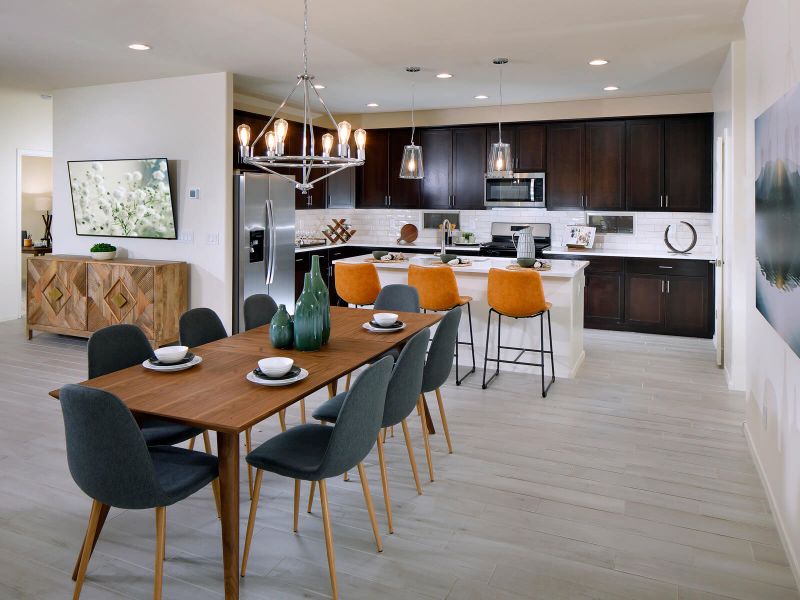 Furnished interior in a model home at Sunset Crest - Signature Series in Tucson (Image 5). Furnished interior in a model home at Sunset Crest - Signature Series in Tucson (Image 5).
