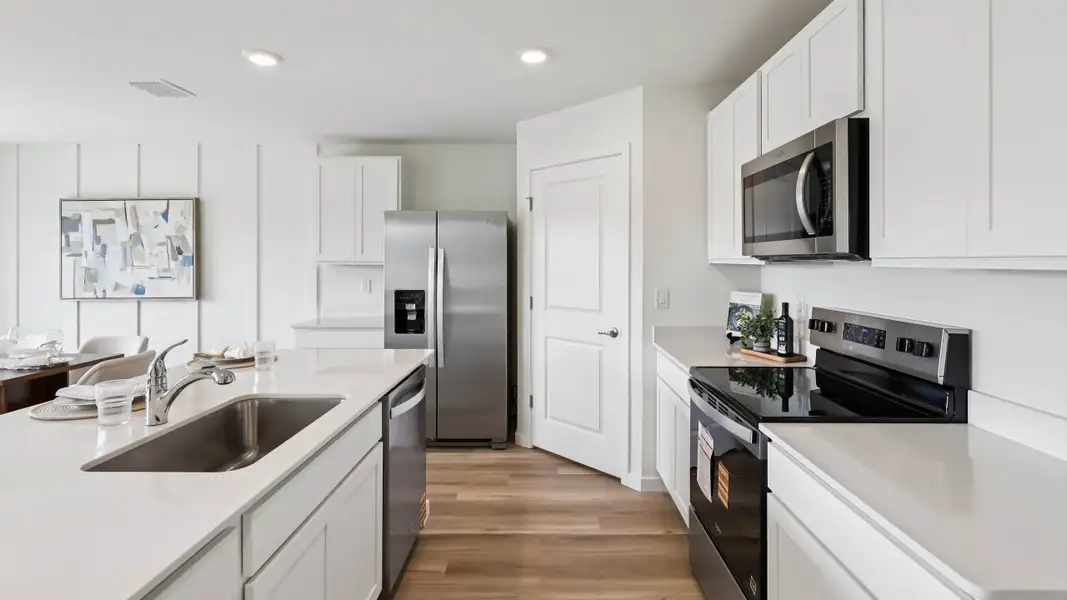 Furnished interior in a model home at Somerset Bay in Spring Hill (Image 6).