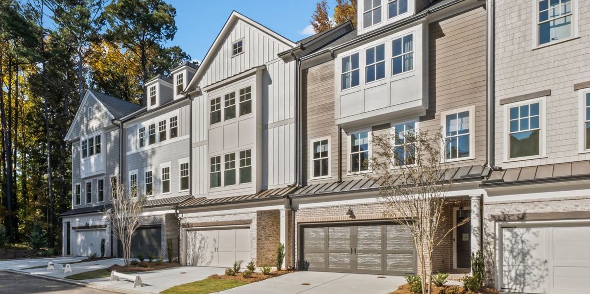 Front exterior of a home in the Devin's Shire community, located in Kennesaw, GA (Image 5).