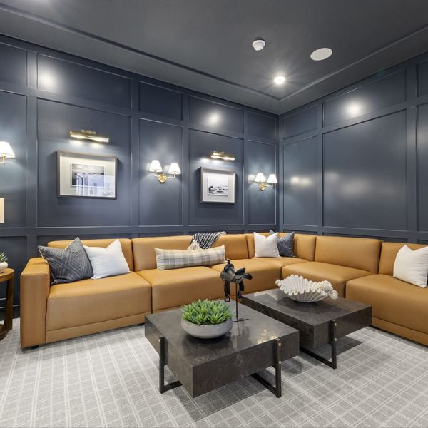 Furnished interior in a model home at StarView in Prosper (Image 8).