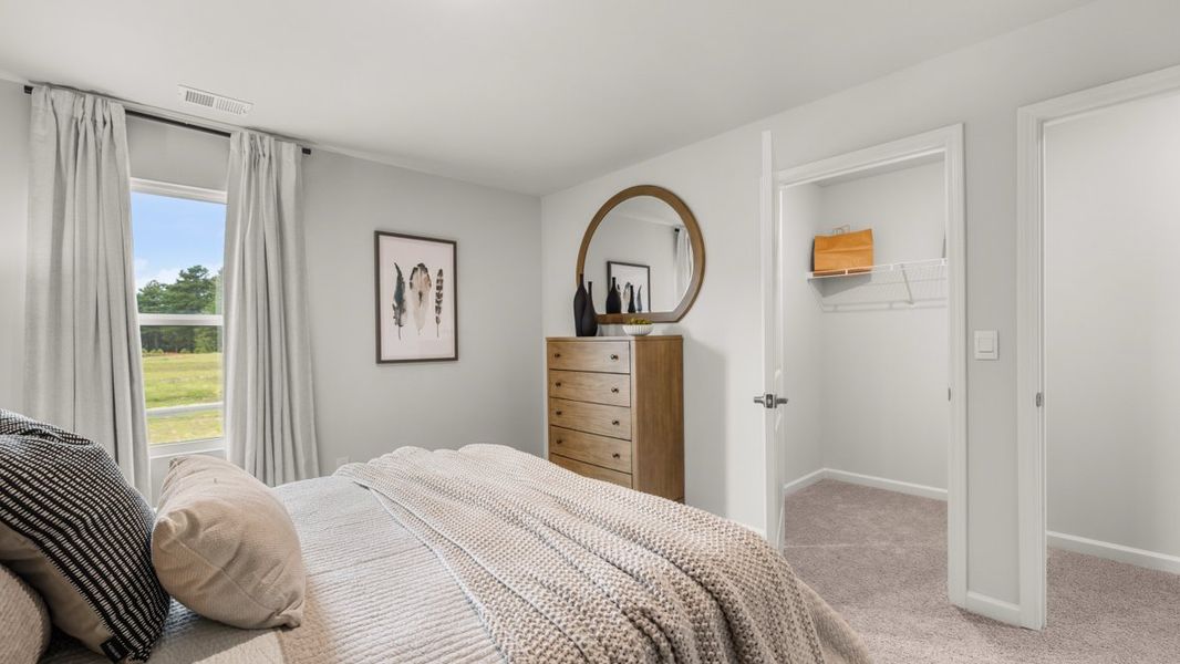 Furnished interior in a model home at Fairway 17 at Mirror Lake in Villa Rica (Image 44).