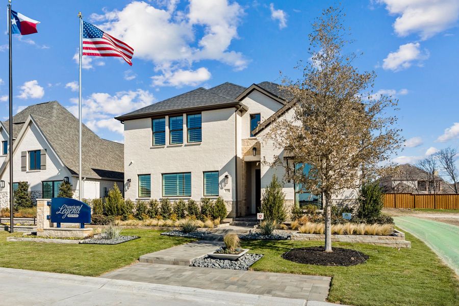 Front exterior of a home in the Lakewood Village community, located in Lakewood Village, TX (Image 3).