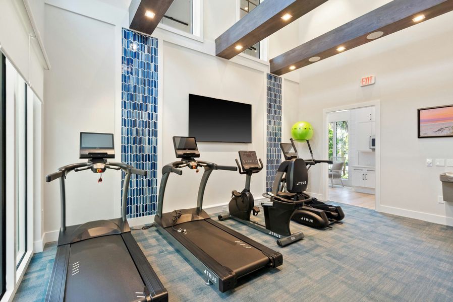 Fitness Room | Seaglass Beach Club:Fitness Room | Seaglass Beach Club