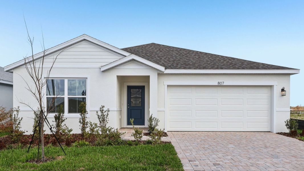 Baker Floor Plan New Home in Liberty Trace by DRB Homes in Haines City, FL Baker Floor Plan New Home in Liberty Trace by DRB Homes in Haines City, FL