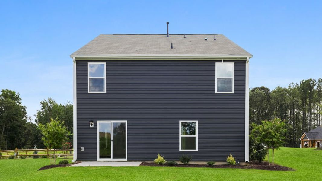 Exterior details of a home in Tyger Pines, Moore (Image 3).