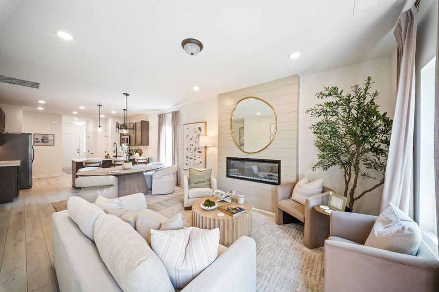 Furnished interior in a model home at Spring Branch in Smyrna (Image 9). Furnished interior in a model home at Spring Branch in Smyrna (Image 9).