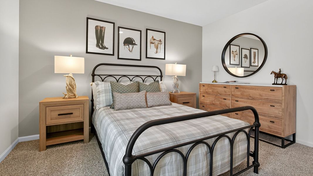 Furnished interior in a model home at Sawmill Branch in Palm Coast (Image 37).
