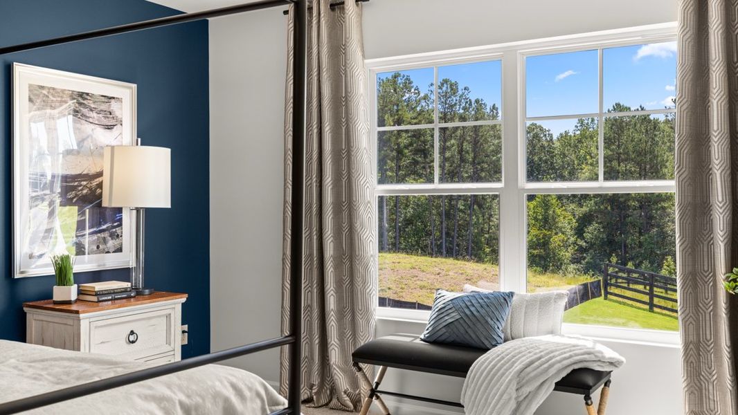 Furnished interior in a model home at Lost Creek in Dallas (Image 33).