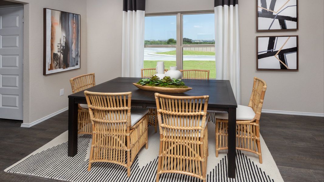 Hunters Ranch Model Home Dining