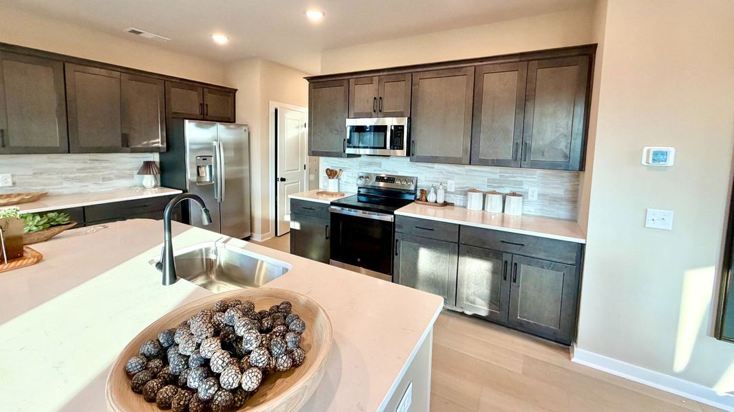 Furnished interior in a model home at Spring Branch in Smyrna (Image 7).