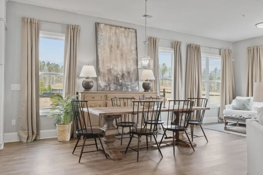 Furnished interior in a model home at The Reserve at Bells Ferry in Kennesaw (Image 10).