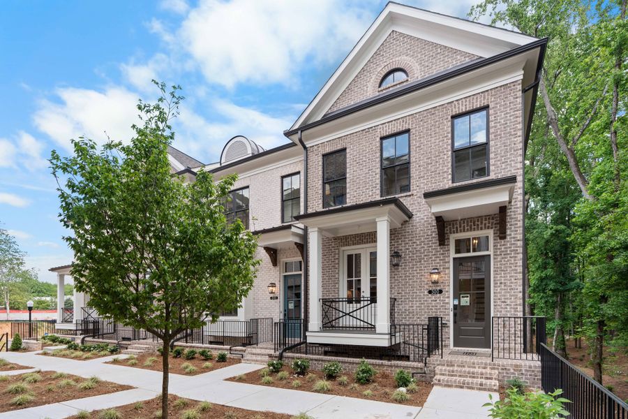 Front exterior of a home in the Byers Park community, located in Alpharetta, GA (Image 17).