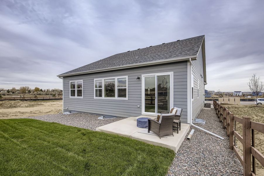 Exterior details of a home in Country Club Reserve – Fort Collins, Fort Collins (Image 3). Exterior details of a home in Country Club Reserve – Fort Collins, Fort Collins (Image 3).