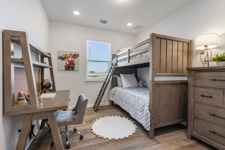Furnished interior in a model home at Stillwater Ranch in Tyler (Image 5).