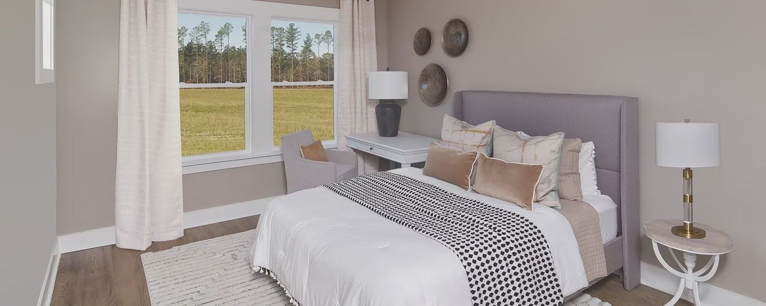 Furnished interior in a model home at Hammock Walk at Nexton in Summerville (Image 26).