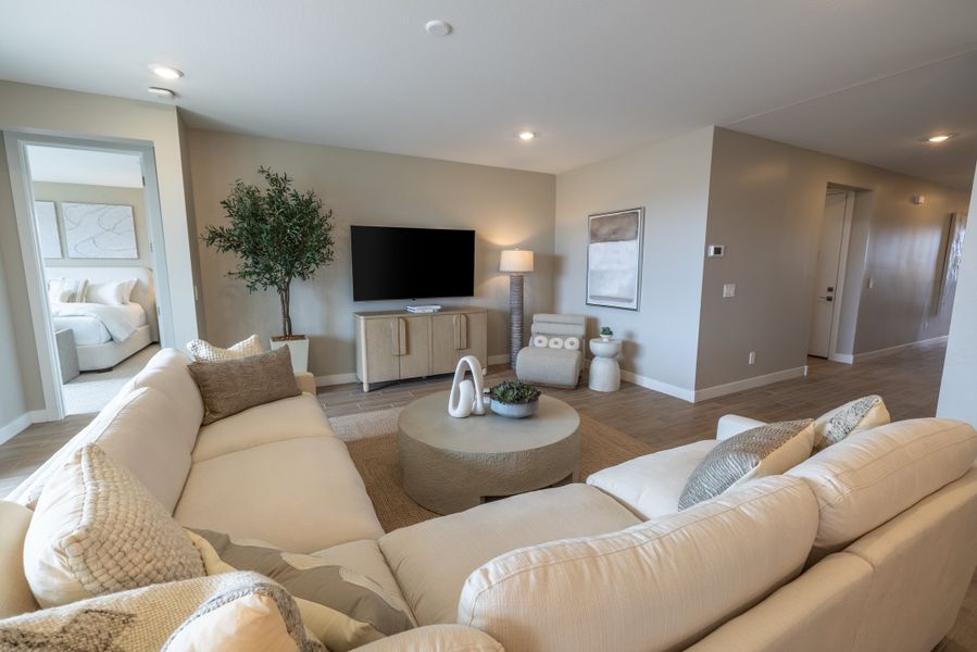 Furnished interior in a model home at Legacy Place in Glendale (Image 10). Furnished interior in a model home at Legacy Place in Glendale (Image 10).