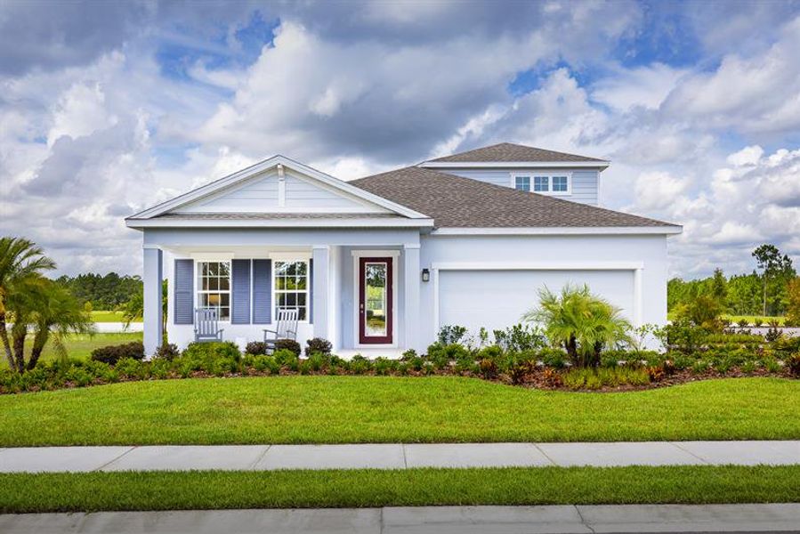 Nature views and 3-car garages, minutes from beaches, Chain of Lakes Park, & Kennedy Space Center