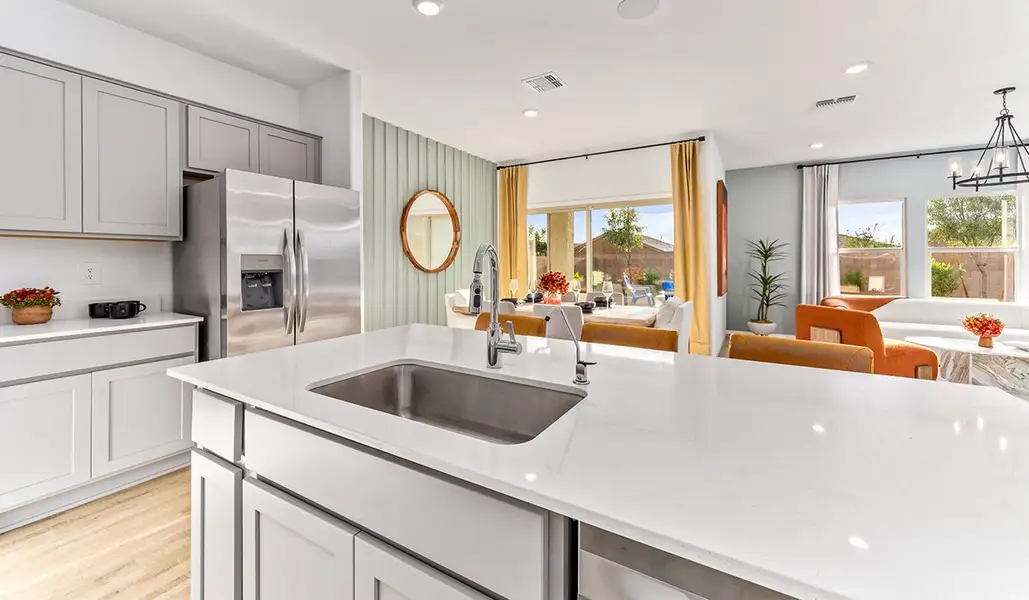 Furnished interior in a model home at Saguaro Bloom in Marana (Image 68). Furnished interior in a model home at Saguaro Bloom in Marana (Image 68).