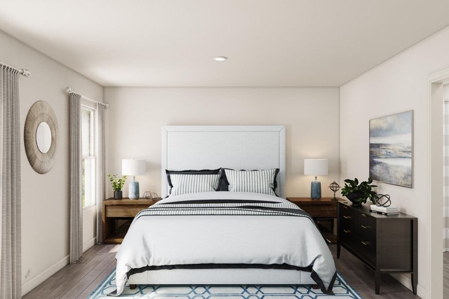 Furnished interior in a model home at Humphreys Village in Merkel (Image 7). Furnished interior in a model home at Humphreys Village in Merkel (Image 7).