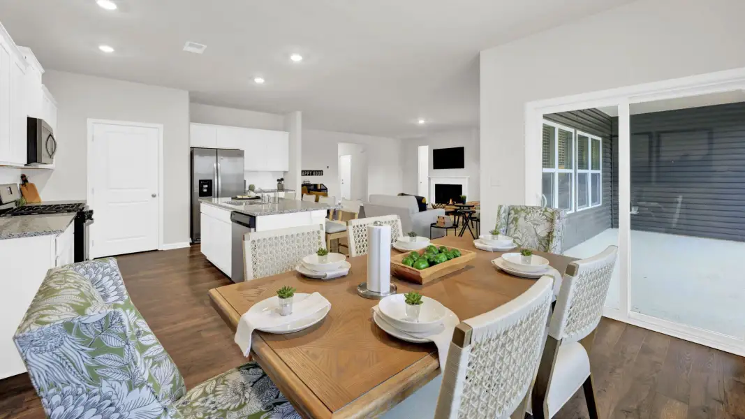 Furnished interior in a model home at Hickory Pointe in Corryton (Image 14). Furnished interior in a model home at Hickory Pointe in Corryton (Image 14).