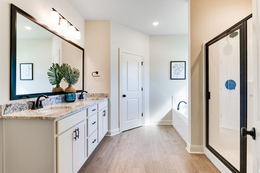 Furnished interior in a model home at Cardinal Estates in Bridge City (Image 12). Furnished interior in a model home at Cardinal Estates in Bridge City (Image 12).