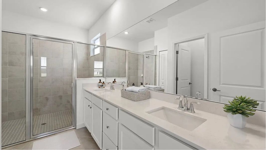 Furnished interior in a model home at Stillwater at Lakewood Ranch: Manor Homes in Lakewood Ranch (Image 12). Furnished interior in a model home at Stillwater at Lakewood Ranch: Manor Homes in Lakewood Ranch (Image 12).