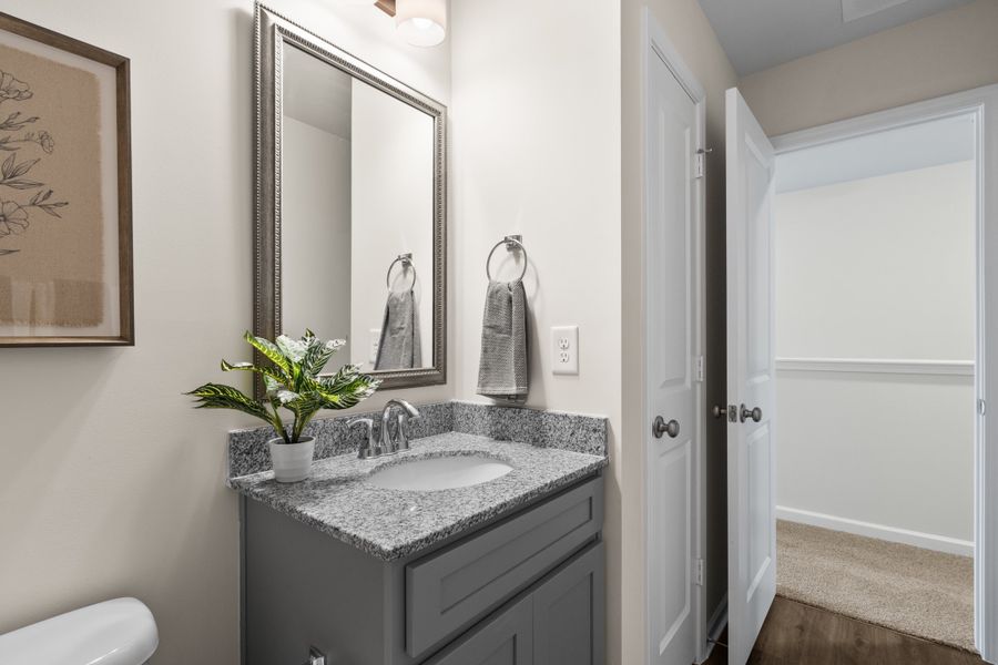 Furnished interior in a model home at Pendleton Glenn in Pendleton (Image 26).