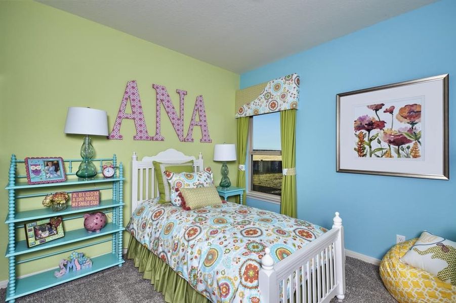 Highland Grove Model Home Secondary Bedroom