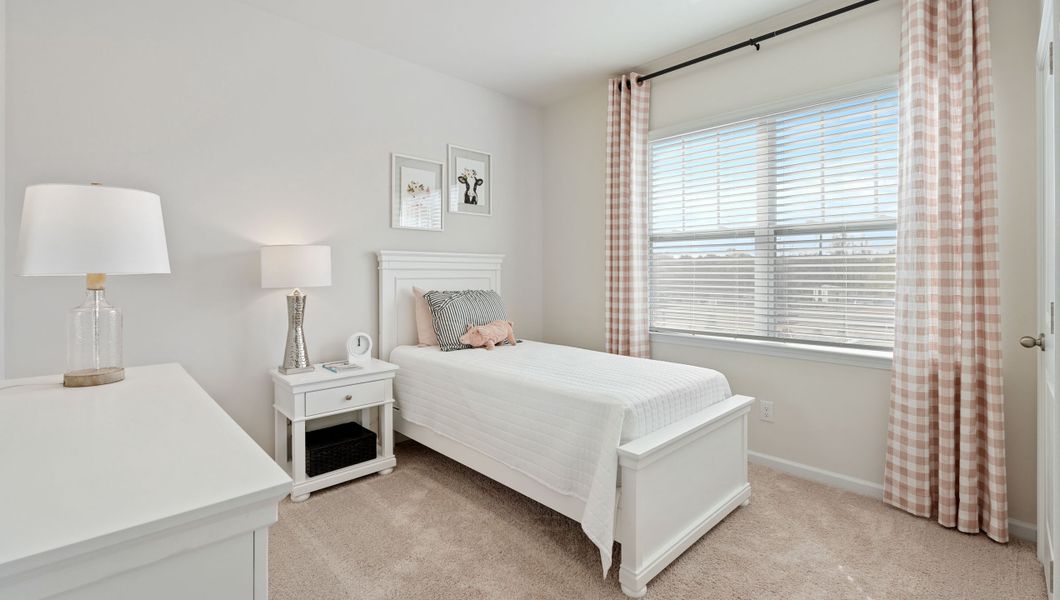 Furnished interior in a model home at Sage Grove in Lyman (Image 3).