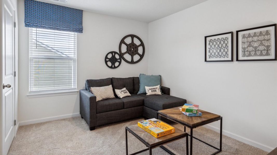 Furnished interior in a model home at Southwood in Morristown (Image 22).