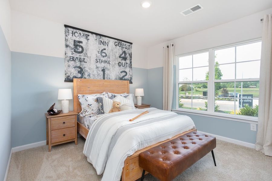 Furnished interior in a model home at Lacy Farm in Graham (Image 22). Furnished interior in a model home at Lacy Farm in Graham (Image 22).