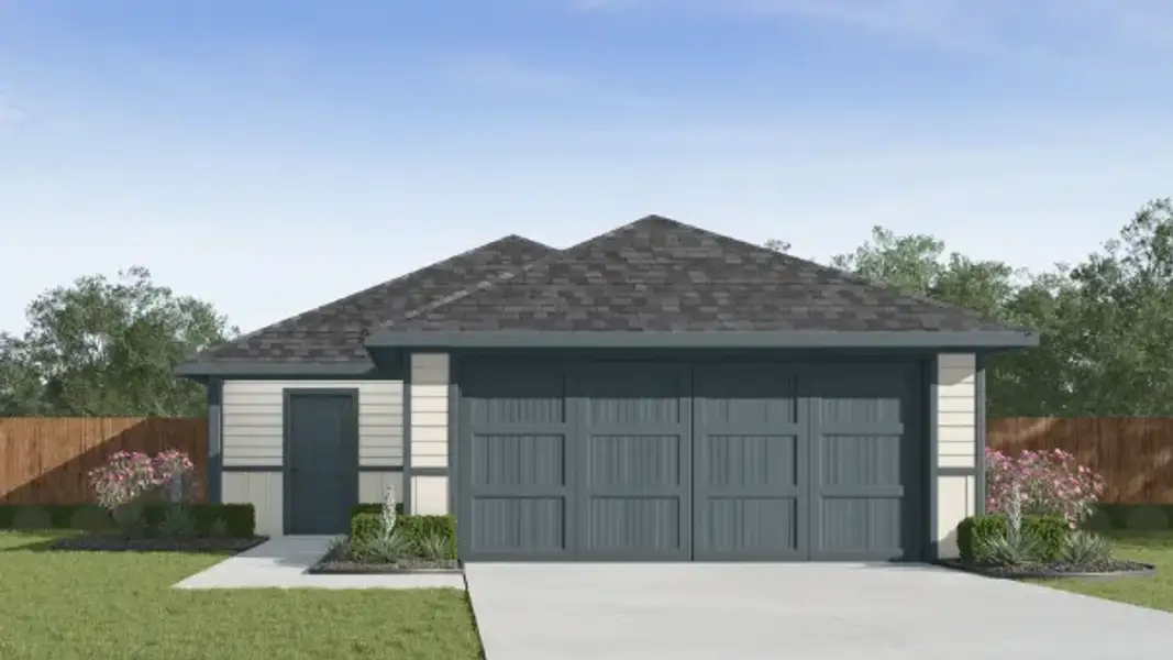 Front exterior of a home in the Flagstop Crossing community, located in Odem, TX (Image 13).