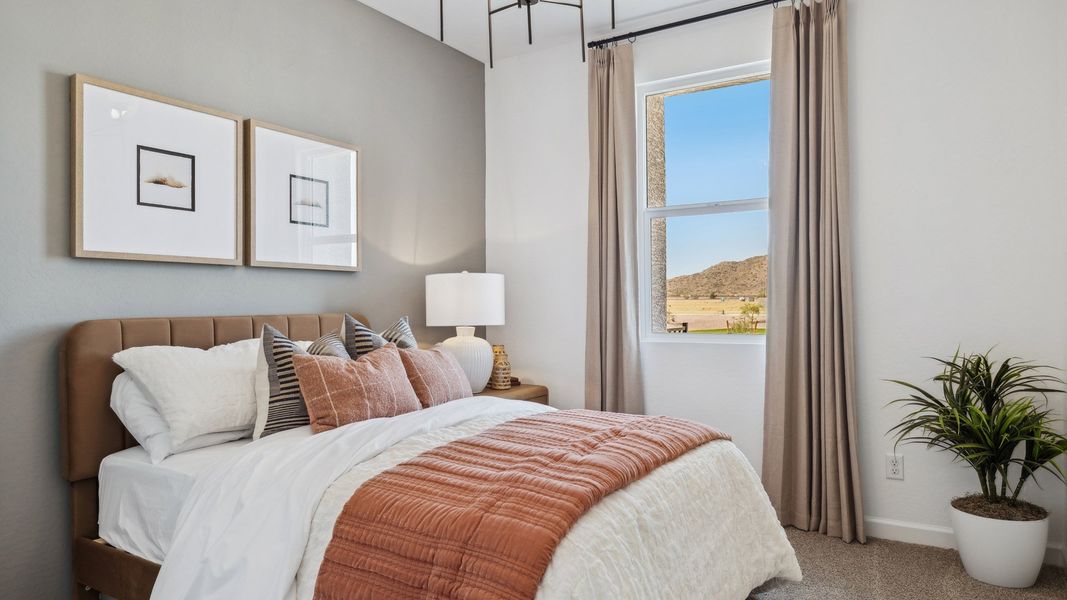 Furnished interior in a model home at Westpark in Buckeye (Image 23).