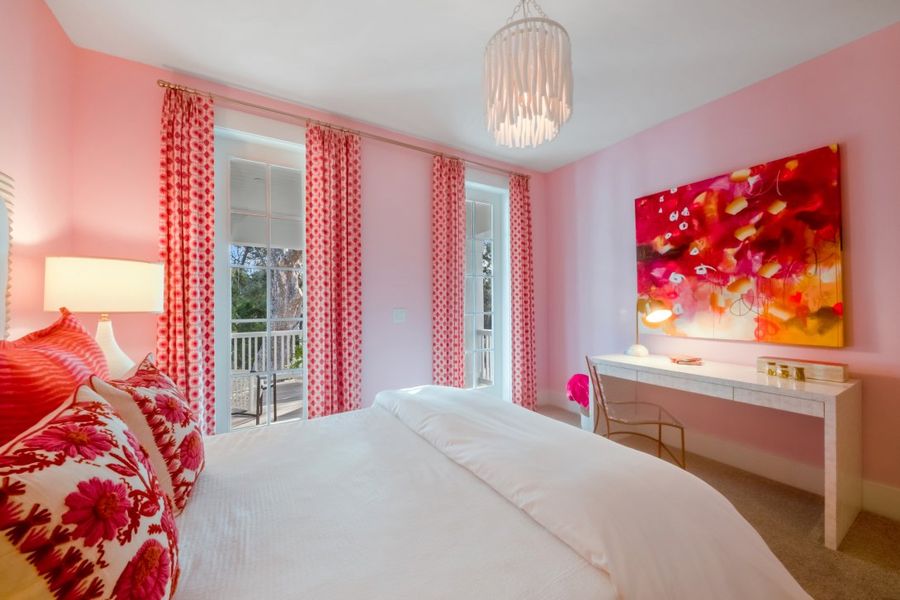 Furnished interior in a model home at Ocean Ridge in St. Augustine Beach (Image 30).