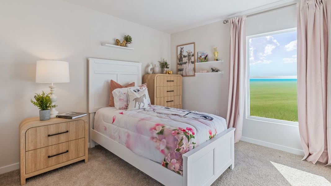 Furnished interior in a model home at Cape Coral Water & Sewer in Cape Coral (Image 33).