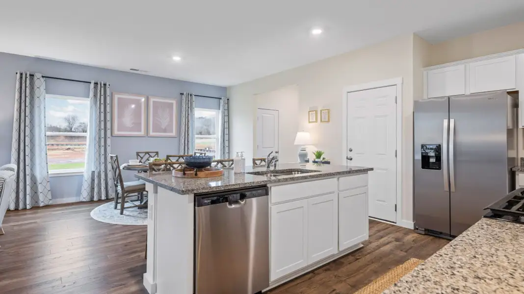 Furnished interior in a model home at Lillie Acres in Chattanooga (Image 8).