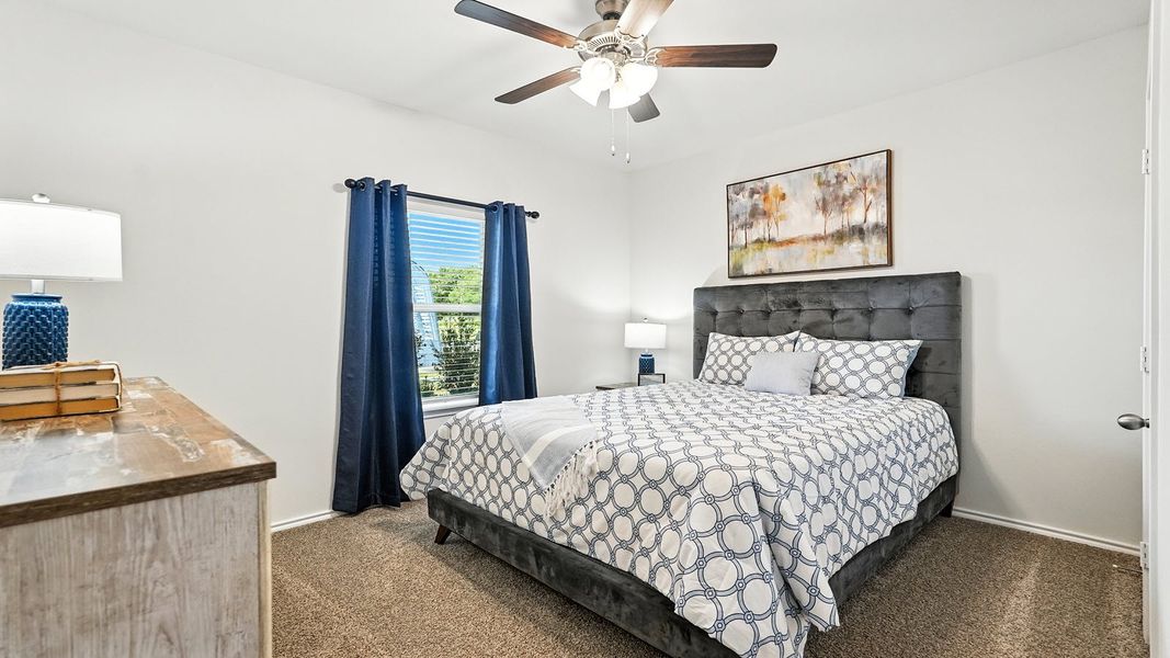 Furnished interior in a model home at The Reserve at Timber Creek in Lindale (Image 25).