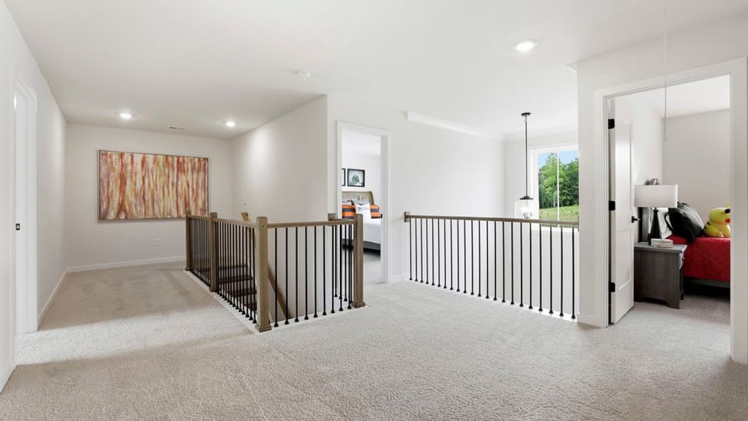 Furnished interior in a model home at Campbell Ridge in Pelzer (Image 24). Furnished interior in a model home at Campbell Ridge in Pelzer (Image 24).