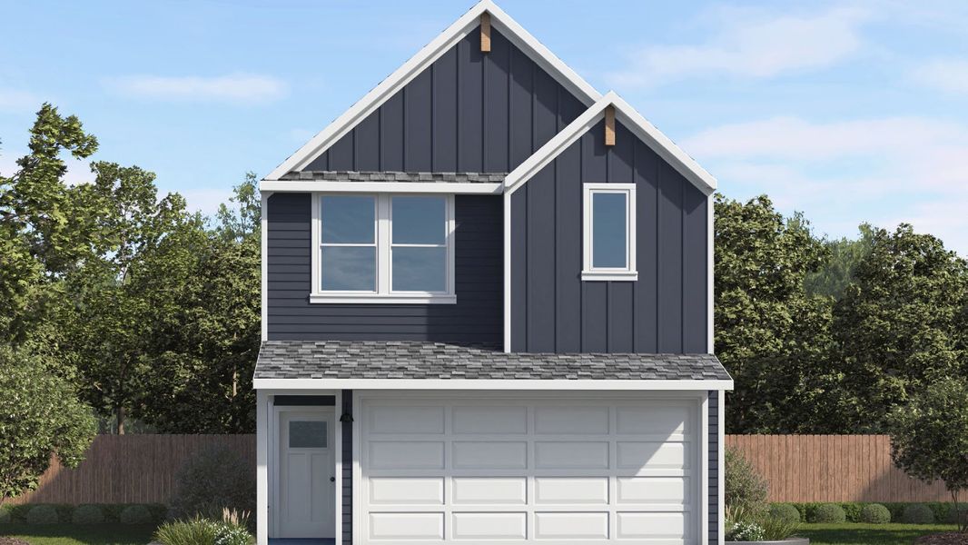 Front exterior of a home in the Highland Court community, located in Houston, TX (Image 9). Front exterior of a home in the Highland Court community, located in Houston, TX (Image 9).