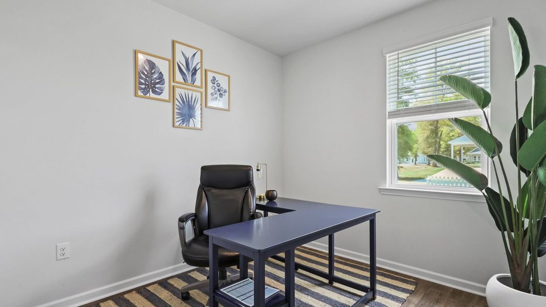 Furnished interior in a model home at North Shore in Summerton (Image 19).