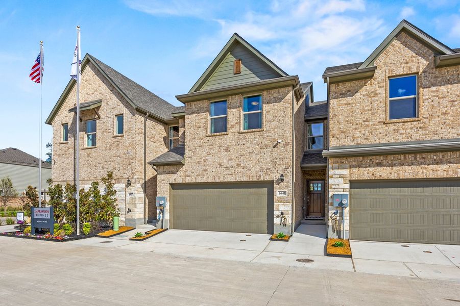 Front exterior of a home in the Sereno Oaks community, located in Dallas, TX (Image 2).