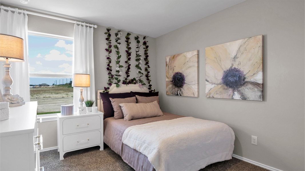 Furnished interior in a model home at Reynolds Crossing in Killeen (Image 16).