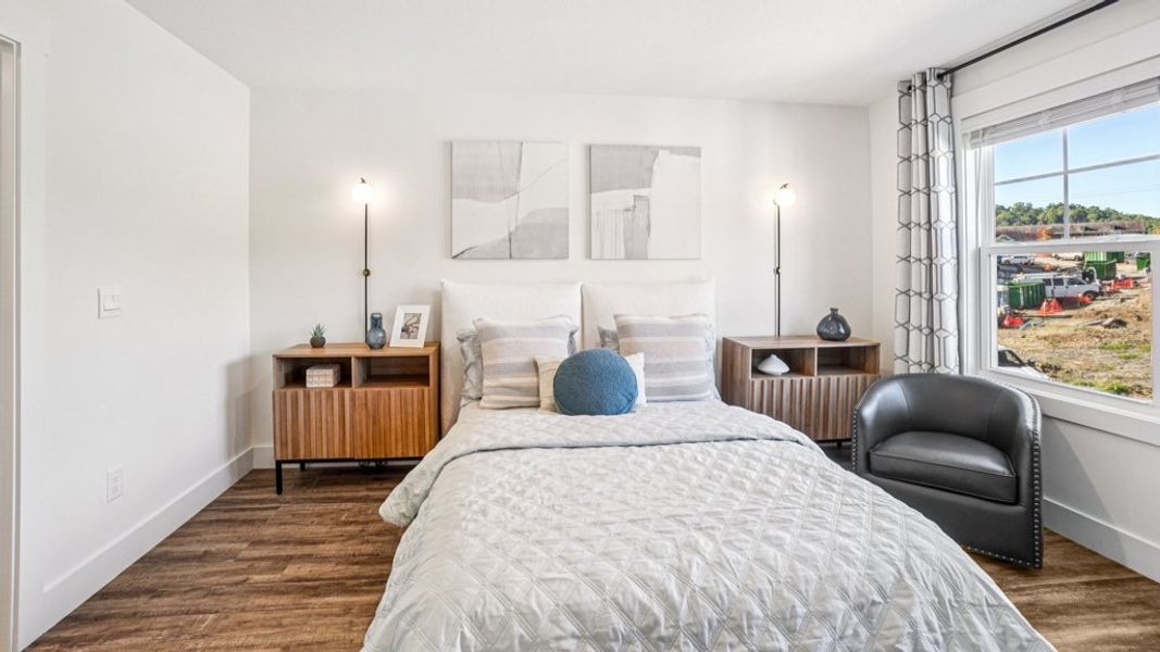Furnished interior in a model home at The Arbor Townhomes in Kingsport (Image 17).