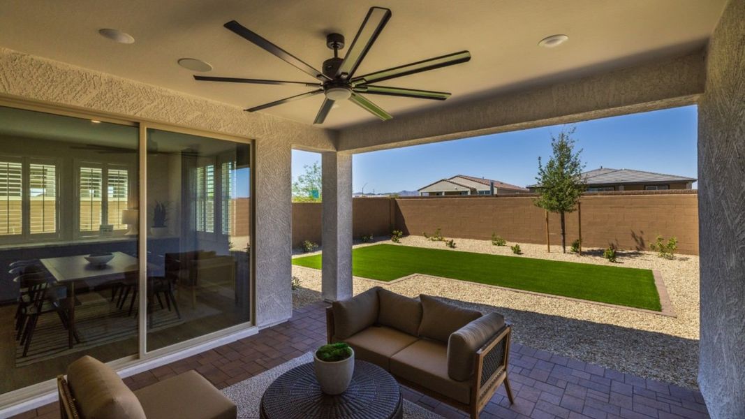 Exterior details of a home in The Grove at El Cidro, Goodyear (Image 15).